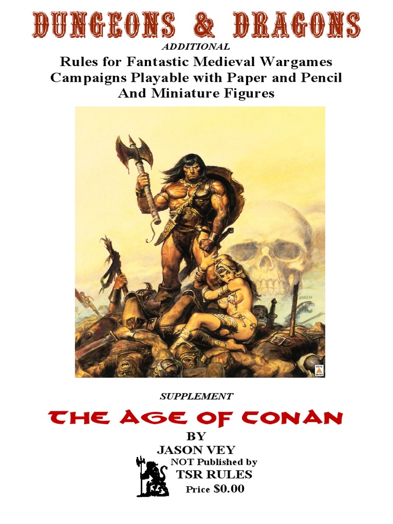 Hyborian Age | PDF | Magician (Fantasy) | Dungeons & Dragons