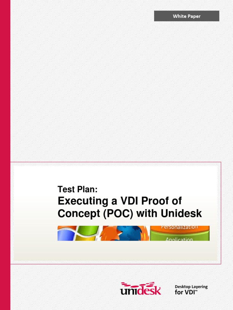 VDI Proof of Concept (POC) Test Plan | PDF | Desktop Virtualization ...