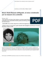 Murió Abdel Basset al-Megrahi- Libia