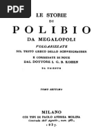 Polibio Da Megalopoli - Le Storie Vol. 7