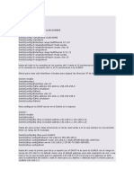 Configuracion de Vlan