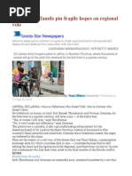 Sri Lanka's Tamils Pin Fragile Hopes On Regional Vote