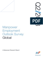 Manpower Employment Outlook Survey: Global