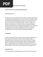 WalterBenjamin fichamento