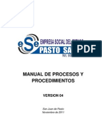 Manual de Procesos y Procedimientos v4.0