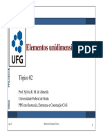 MEF-02 - Elementos Unidimensionais