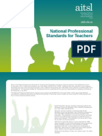 AITSL National Professional Standards For Teachers