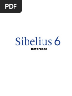 Manual Do Sibélius 6