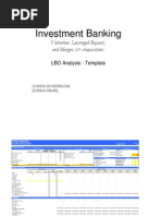 Industrial LBO Model Overview | PDF | Book Value | Investing