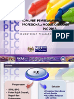 Modus Operandi PLC 2013