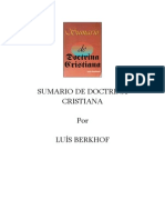 Berkhof - Sumario de Doctrina Cristianas