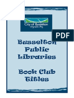 BSN Library Book Club Selections 2012