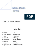 Presentasi Kasus Tifoid