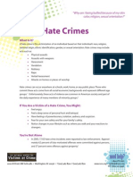 Hate Crimes - Help for Teenage Victims of Crime