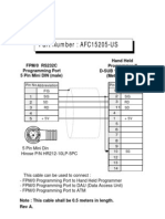 Programming Port - Connect To Handheld Programmer (AFP1114V2) Using Cable AFC15205-US9 - Afc15205-Us