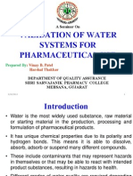 Validation of Water System