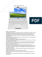 Instalación de Microsoft Windows XP de Dispositivo USB