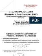 Civil Engineering SDOF Systems Analysis