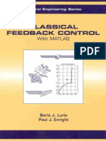 Classical Feedback Control With MATLAB - Boris J. Lurie and Paul J. Enright