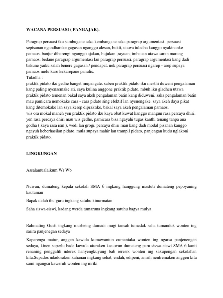 Stone Killer Article Contoh Pidato Persuasif Tentang Cinta