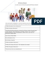 Elf Literary Elements Literary Elements Worksheet