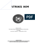 Matriks IKM 1