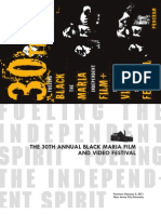The 30th Black Maria Film & Video Festival, 2011. Program Booklet.
