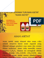 Sintesa Senyawa Turunan Asetat-Asam Asetat