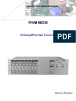 Préamplificateur 8 Micros: Manuel Utilisateur