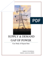 31560516 Supply and Demand Power Gap Case Study of Gujarat