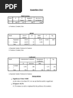 Question 3 (C) : Regression