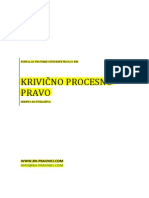 Krivično procesno pravo - Pomoćni materijal za pripremu ispita