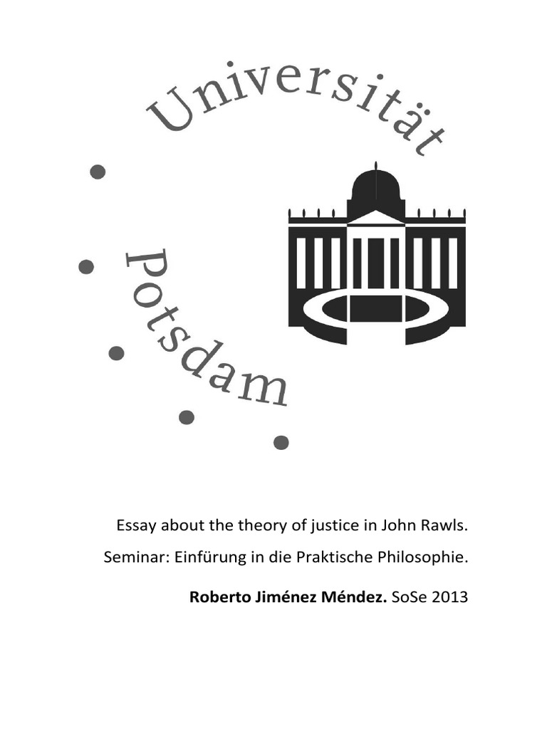 A theory of justice summary image