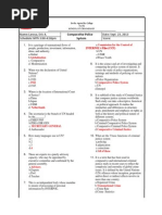 Comparative Police System Reviewer