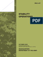 Army Manual Stability Operations