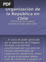 Organización de La República en Chile