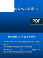 M&A Guide: Mergers, Acquisitions & Corporate Restructuring