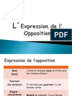L Expression de L Opposition