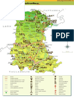 Map Province Palencia