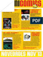 Proximas Novedades Panini - Noviembre 2013 PDF