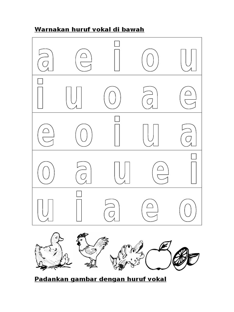 Lembaran Kerja Vokal | PDF