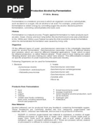 Ethanol Production from Molasses Process | PDF | Ethanol | Sucrose