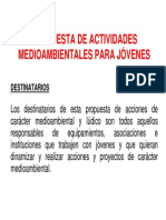 69_es-ES_Propuesta de Actividades Medioambientales Para JOVENES