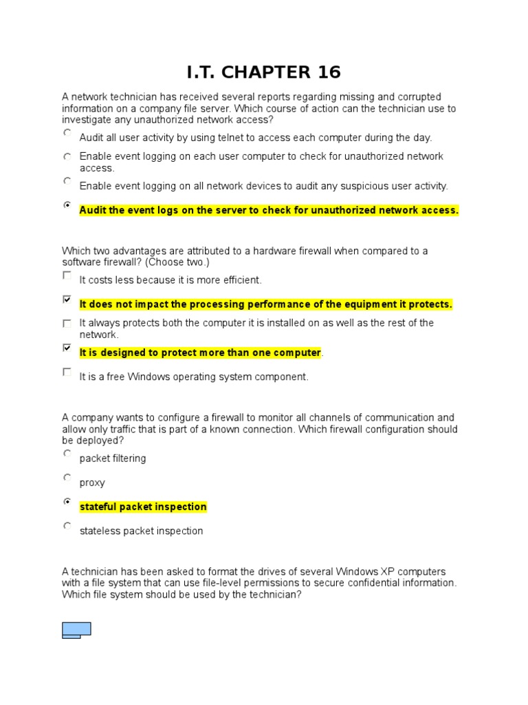 Network Security Best Practices Guide | PDF