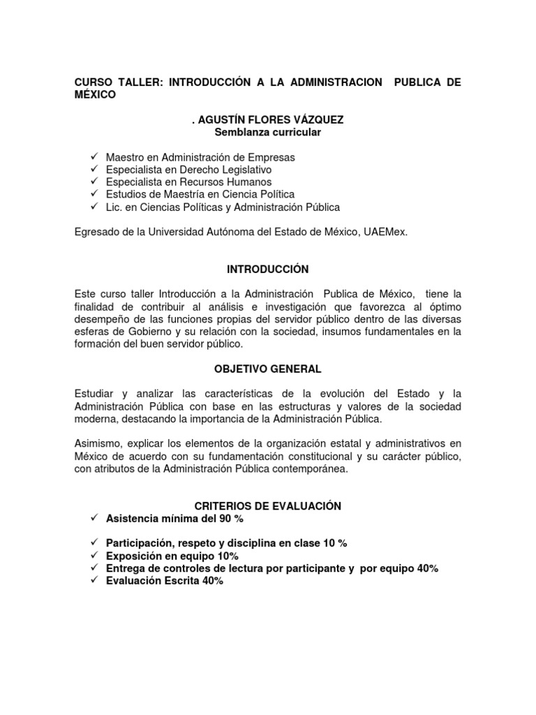 Teoria de la administracion publica resumen