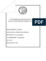 2013 2C - Literatura Inglesa - Margarit PDF