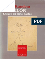 (Milan Kundera) El Telón PDF