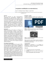 Celdas Fotoelectroquímicas Sensibilizadas Con Semiconductores.