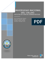 Universidad Nacional Del Callao: Facultad de Ciencias Administrativas