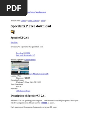 speederxp v.1.60
